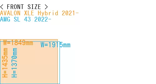 #AVALON XLE Hybrid 2021- + AMG SL 43 2022-